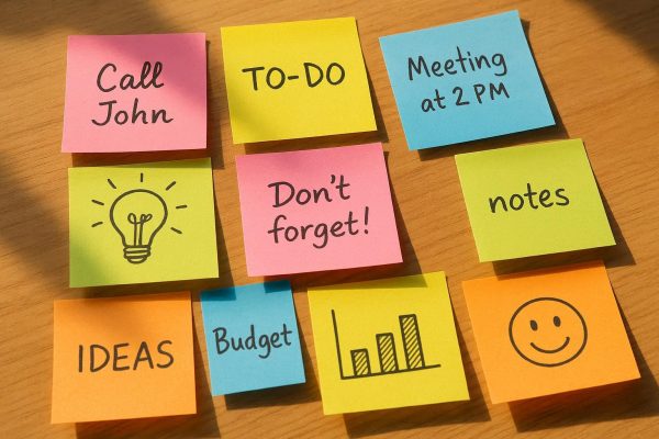 Colorful Sticky Notes Set 10 Pads