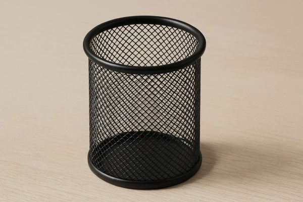 13 Metal Mesh Desktop Organizer Cup