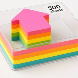 Arrow Shaped Sticky Notes Page Markers 500 Pieces
