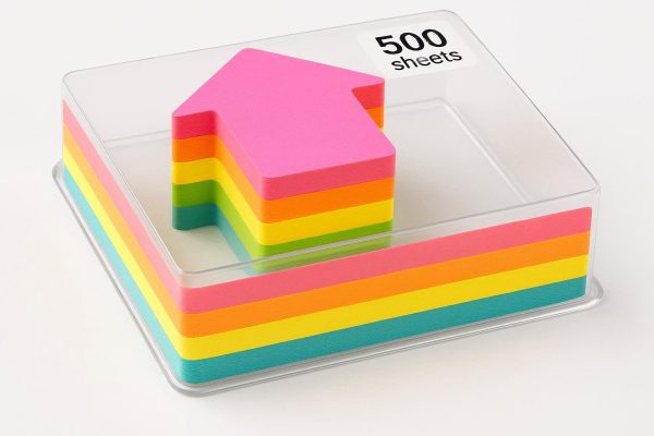 Arrow Shaped Sticky Notes Page Markers 500 Pieces